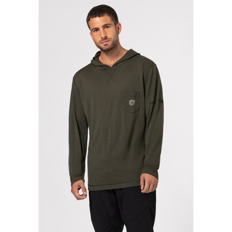 Super.Natural Herren Space175 Hoodie