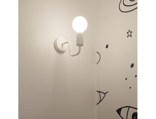 SOLLUX LIGHTING - Lustre vector 4 blanc