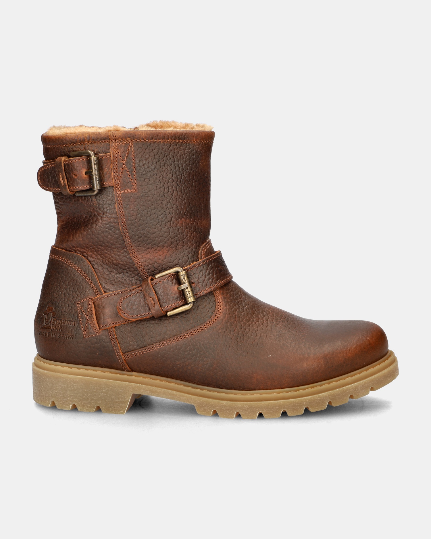 Panama Jack Faust Gevoerde boots  - cognac