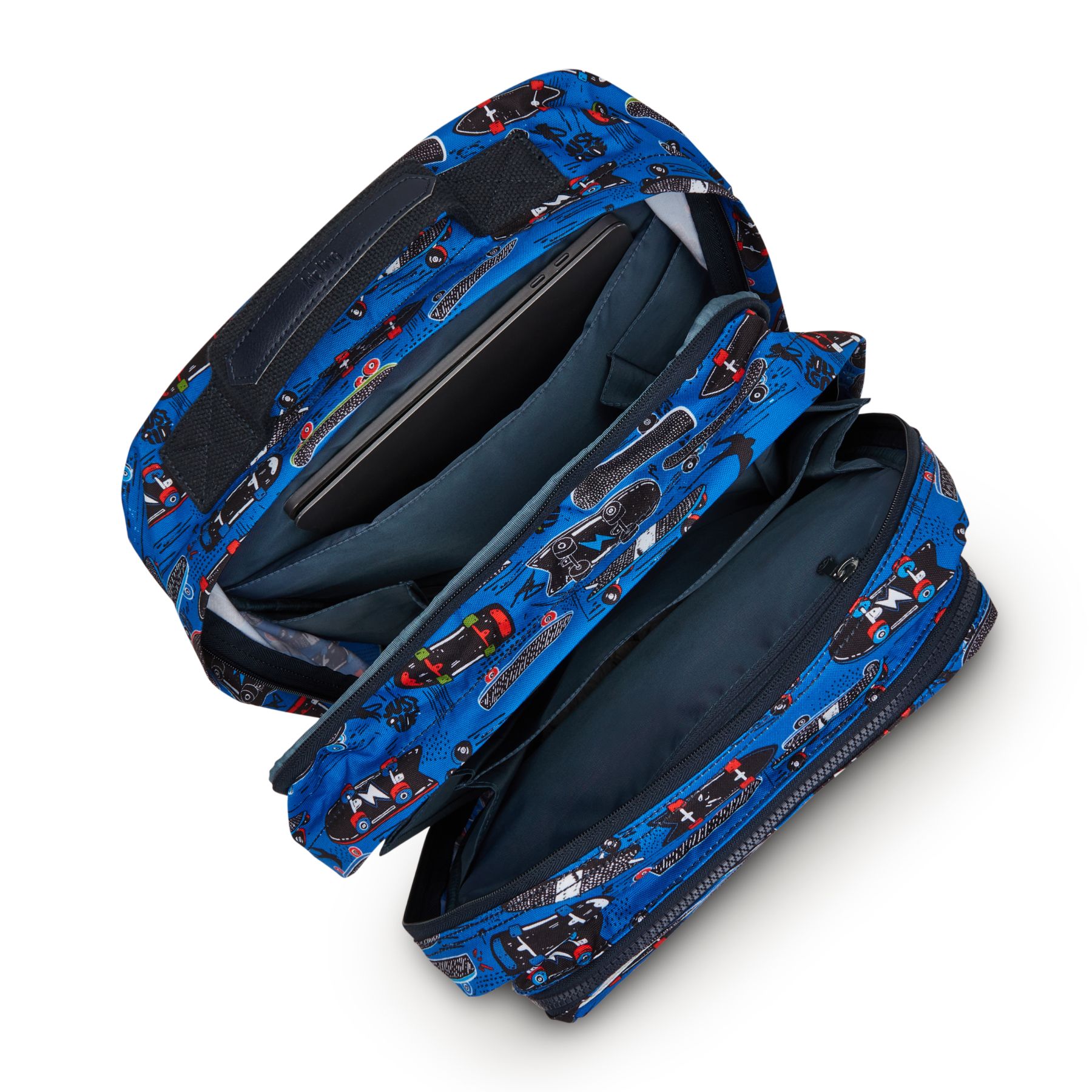 SCOTTY Grand Sac à Dos avec Housse pour Ordinateur Portable - New Scate Prt S