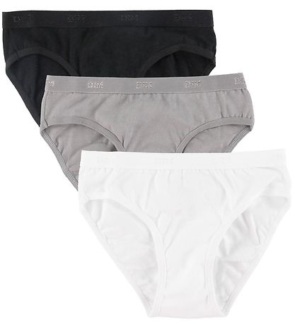 DIM Slips - 3er-Pack - Schwarz/Weiß/Grau