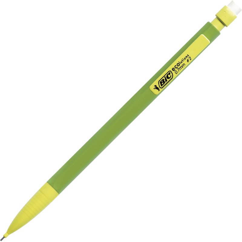 Portemine jetable Matic Ecolutions Bic pointe 0,7 mm HB vert