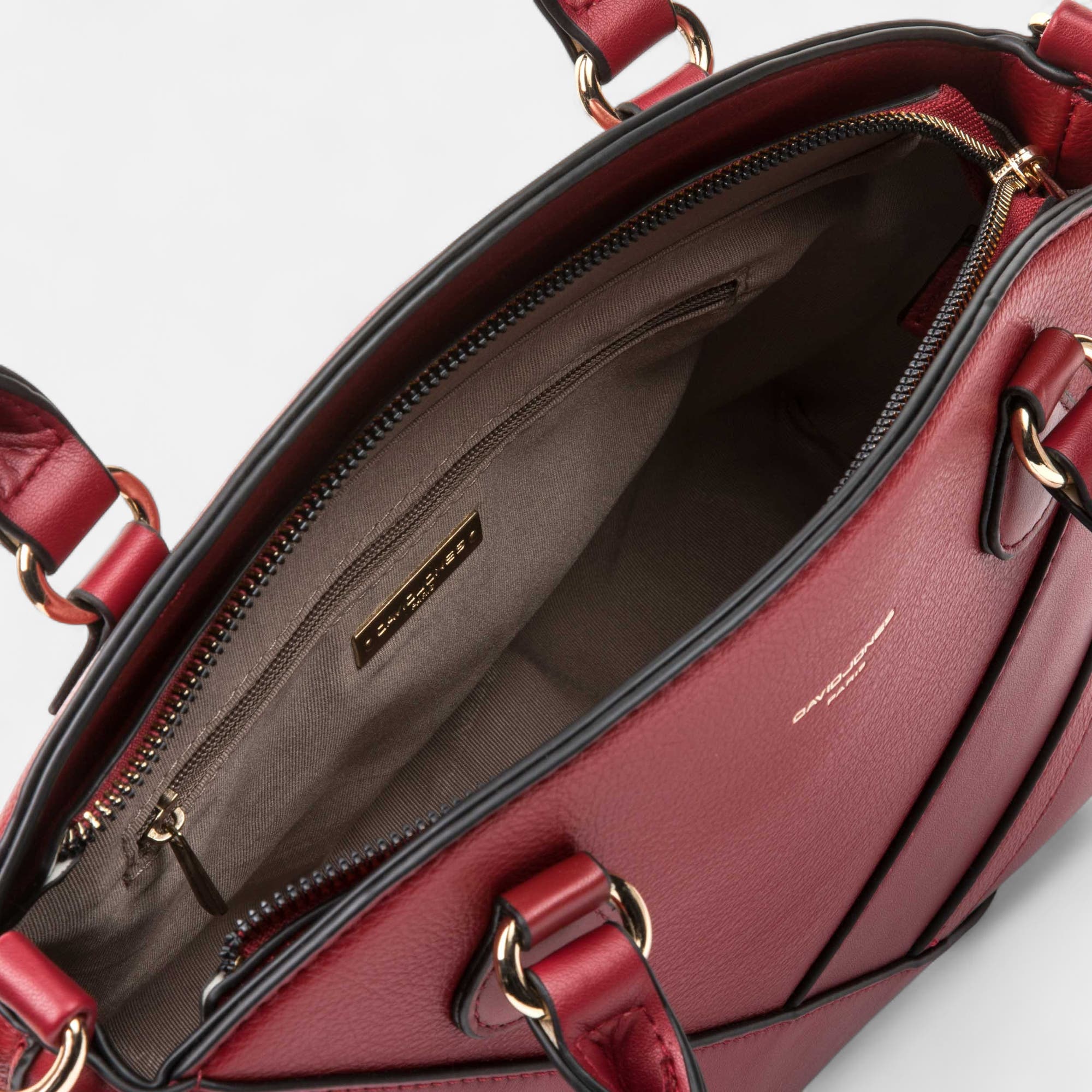 Sac à main rouge