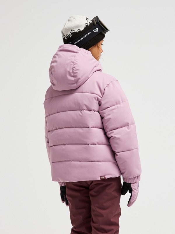 Snowyhill Puffy 10K Veste de snow technique Rose Fille 8-16 ans