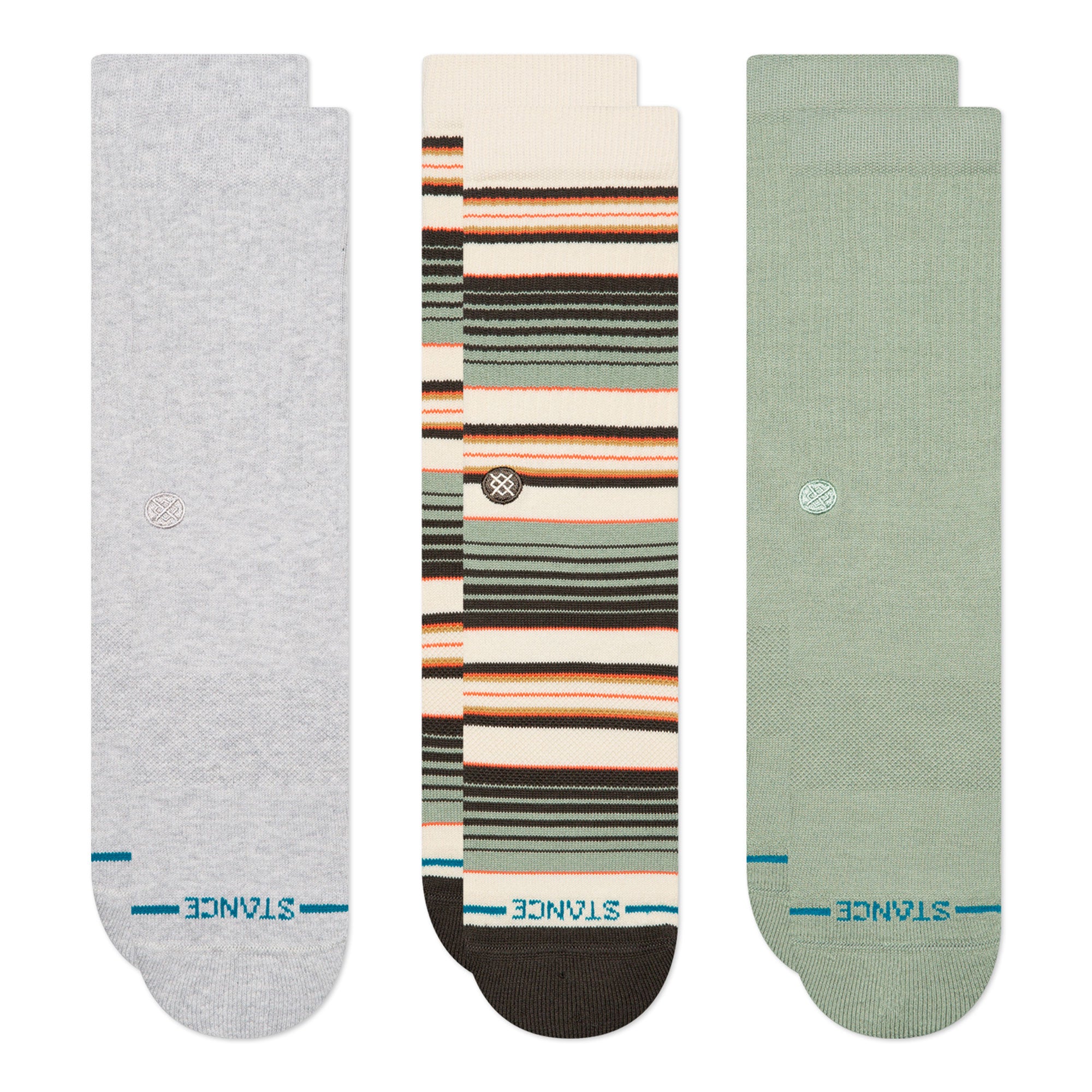 Stance<br>Repeteur Crew 3 Pack Socks