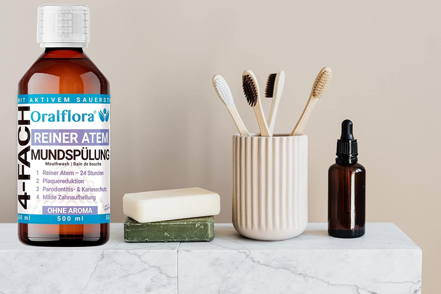 Oralflora Mundspülung mit Chlordioxid CDL - frischer Atem 24h