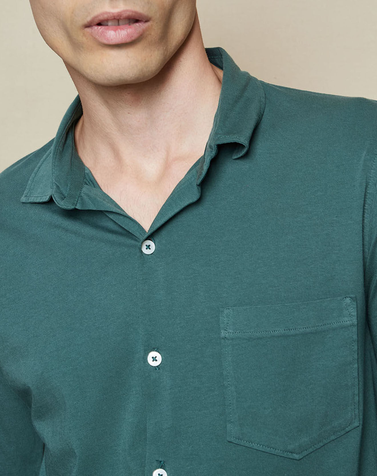 Hartford Chemise Polo Jersey vert forêt