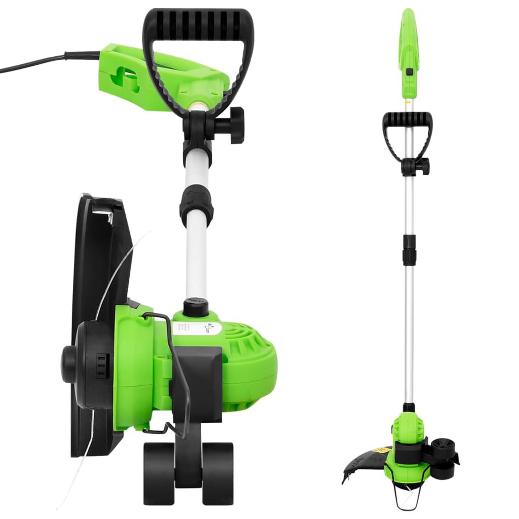 vidaXL Elektrische grastrimmer met telescopische steel, 29 cm, 550 W