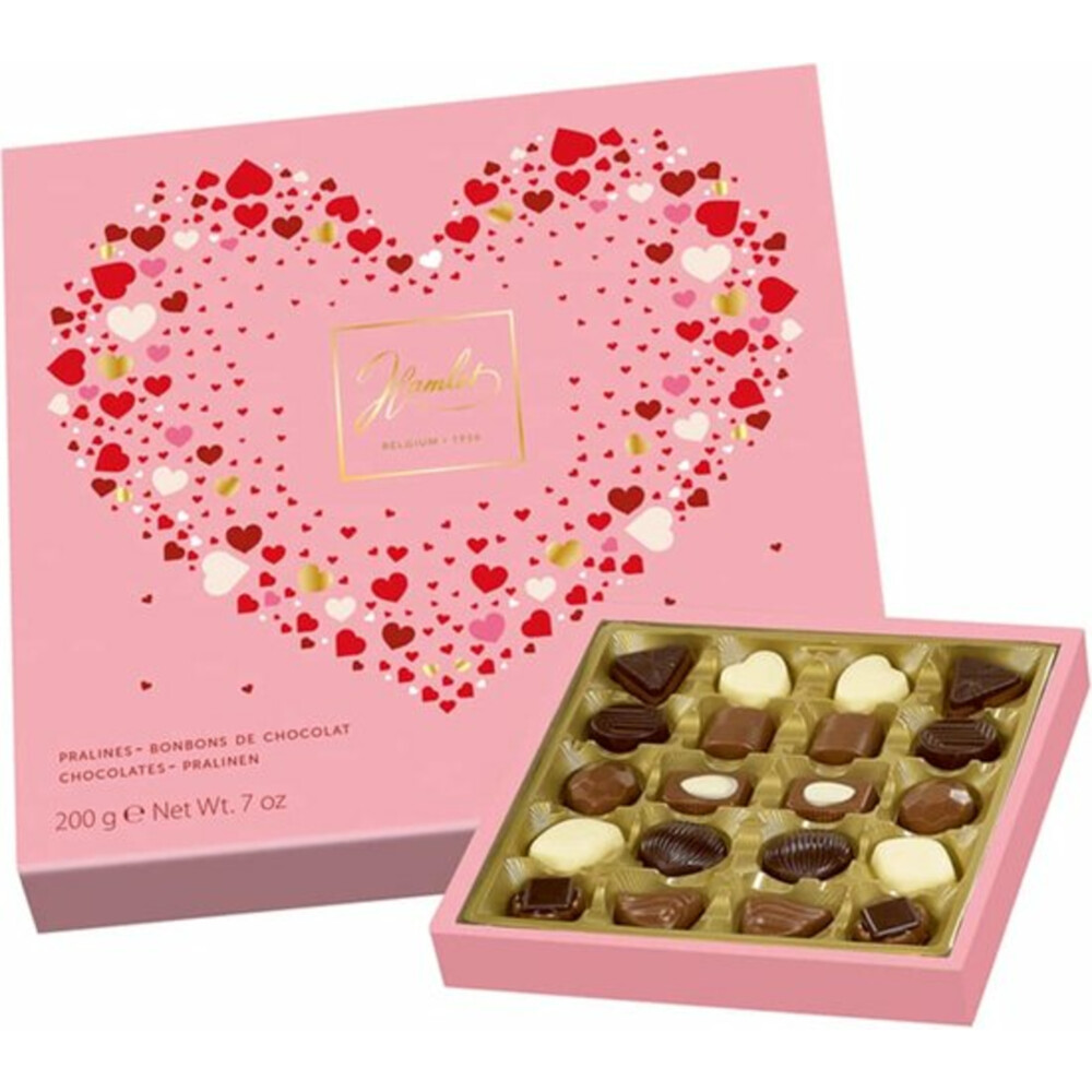 Hamlet Pralines Rose Hart200 gr