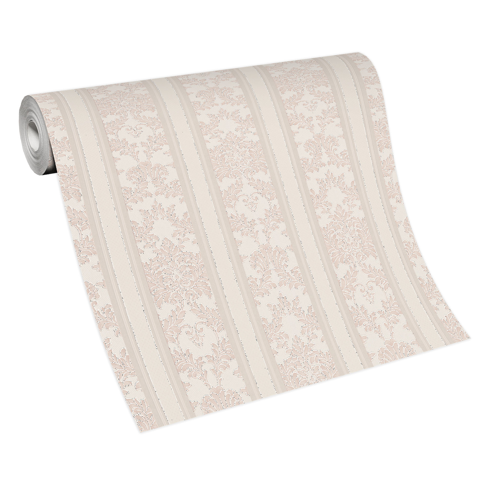 Papiertapete - beige - Ornamente - 10 Meter