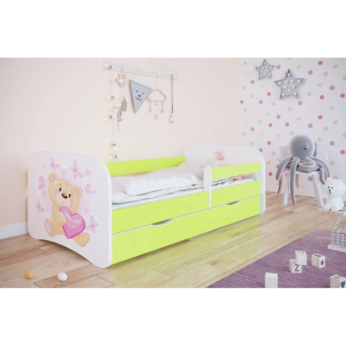 Lit Babydreams Papillons Verts - 140/70