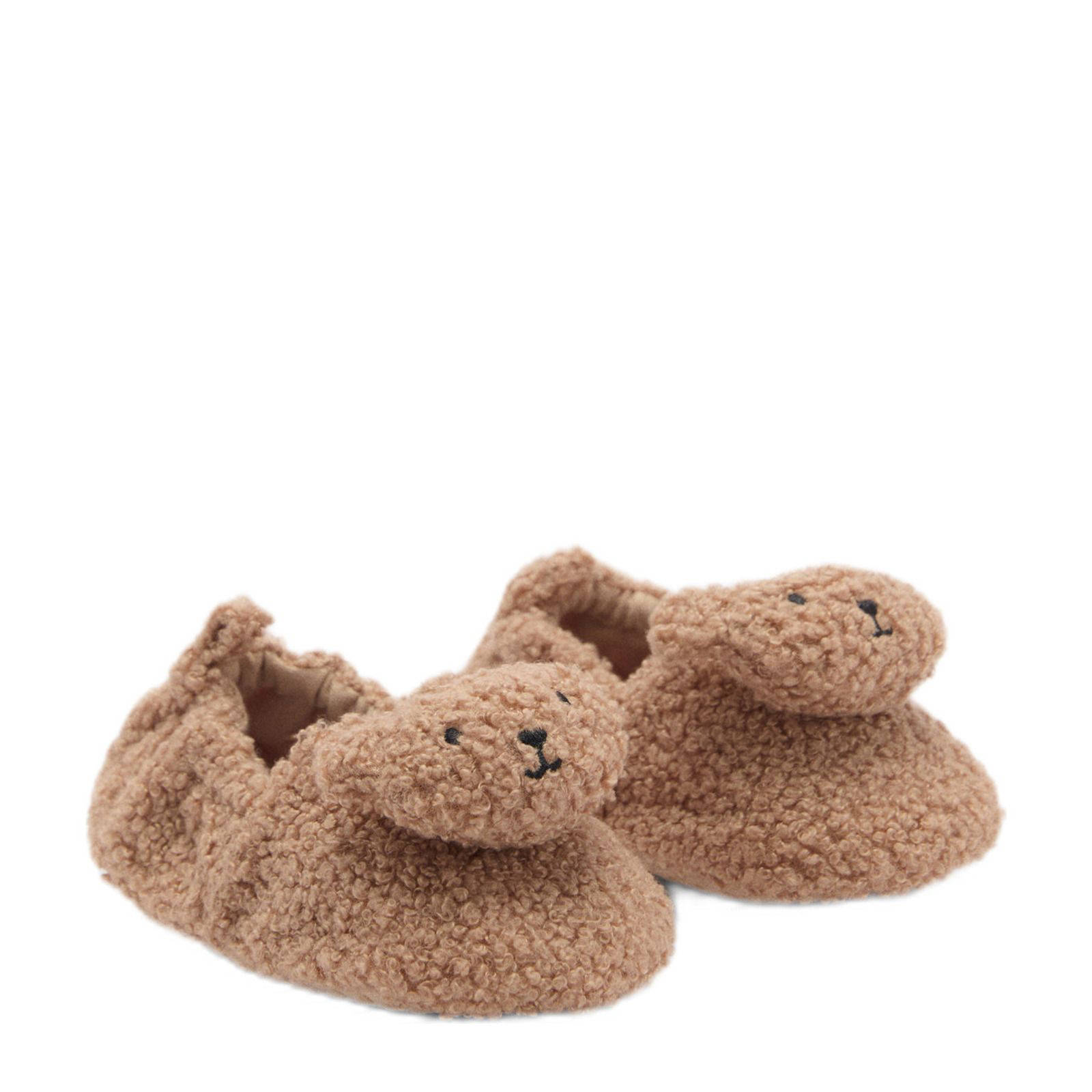 Mango Kids pantoffels beige