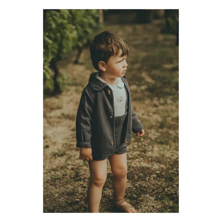 Donsje Surchemise Henry | Gris anthracite