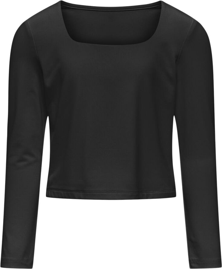 ONLY KOGEA L/S 2-WAYS TOP JRS Sort