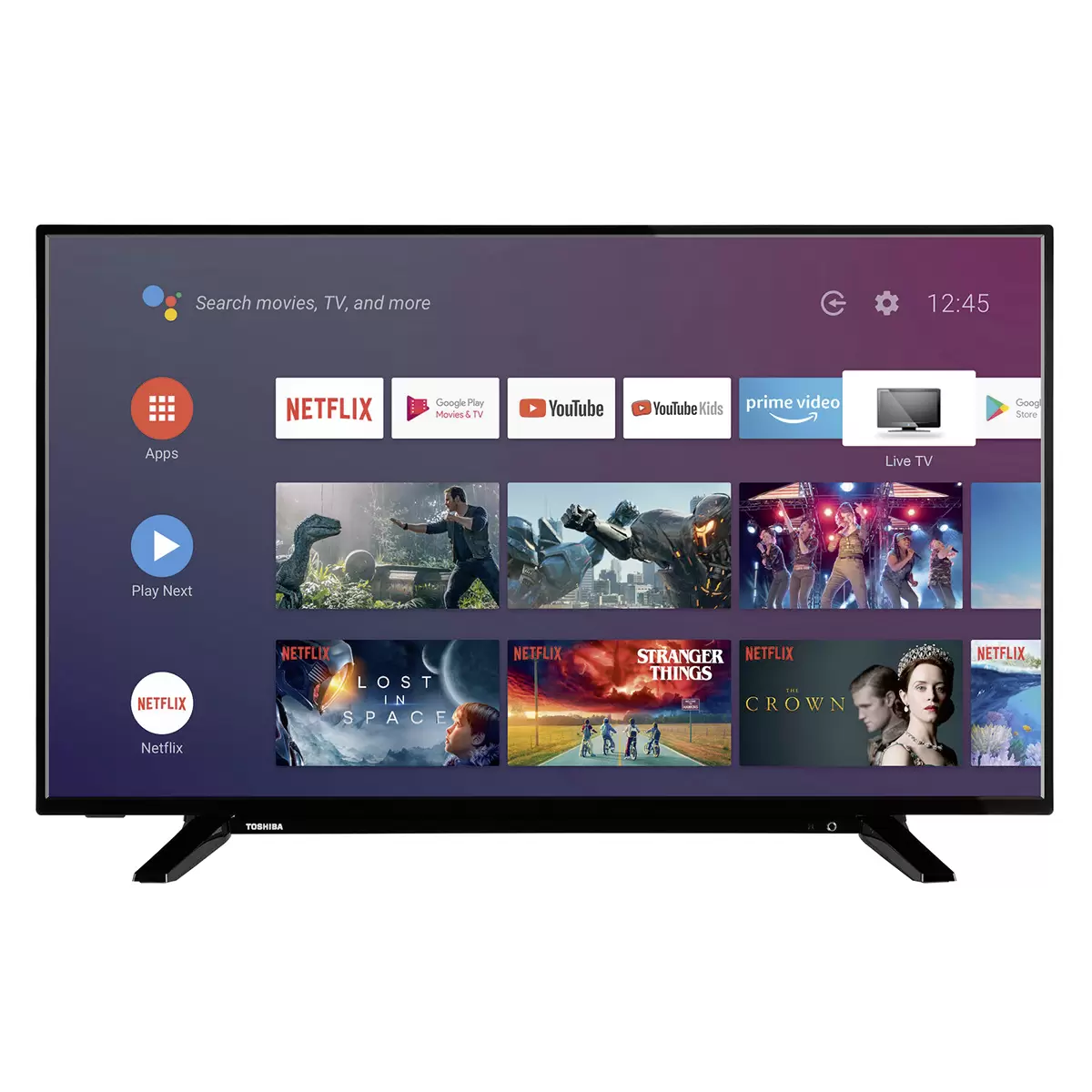 TV 4K UHD Android Toshiba 43UA2063DG