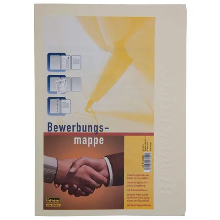 Idena Bewerbungsmappe 3-tlg., chamois