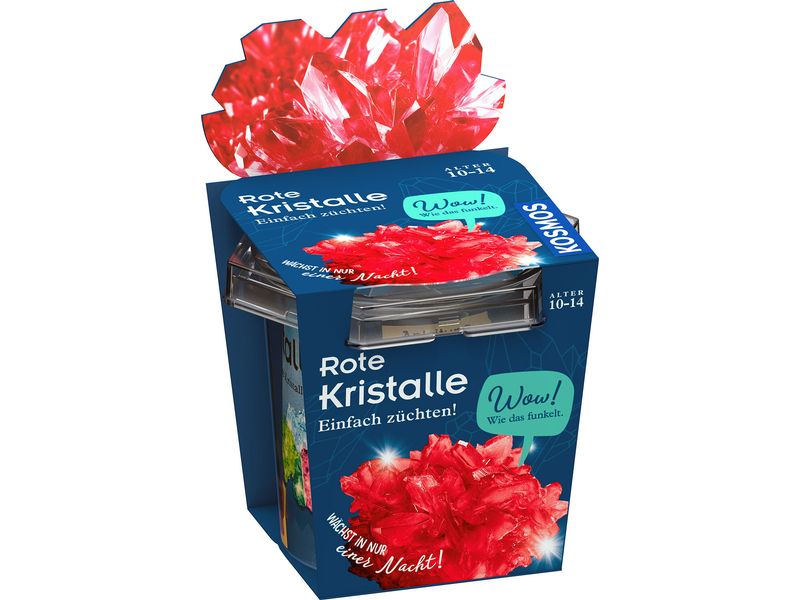 Kosmos Experimentierkasten Rote Kristalle selbst züchten Spannende Experimente