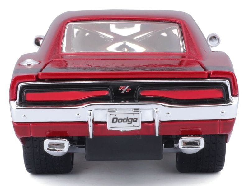 Maisto Dodge Charger R/T 1969 1:24, Rot Sammlermodell im Massstab 1:24