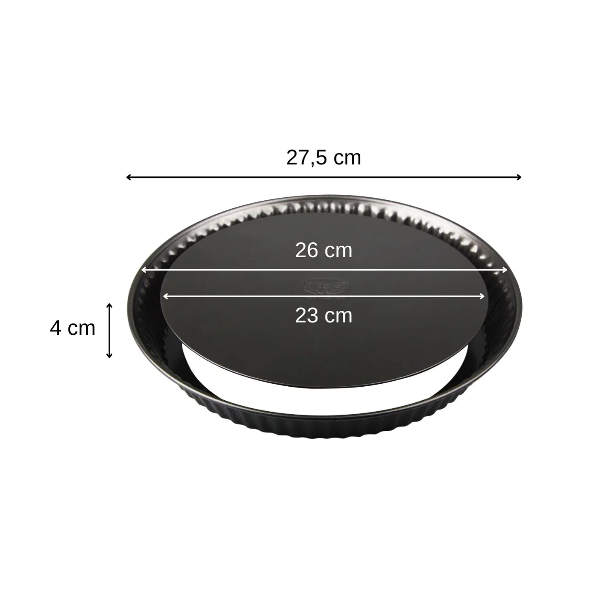 Moule à tartes 26 cm avec fond amovible Dr. Oetker Tradition Dr. Oetke