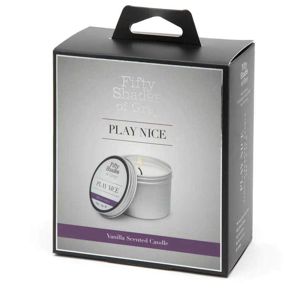 Fifty Shades Of Grey Play Nice Vanilla Candle