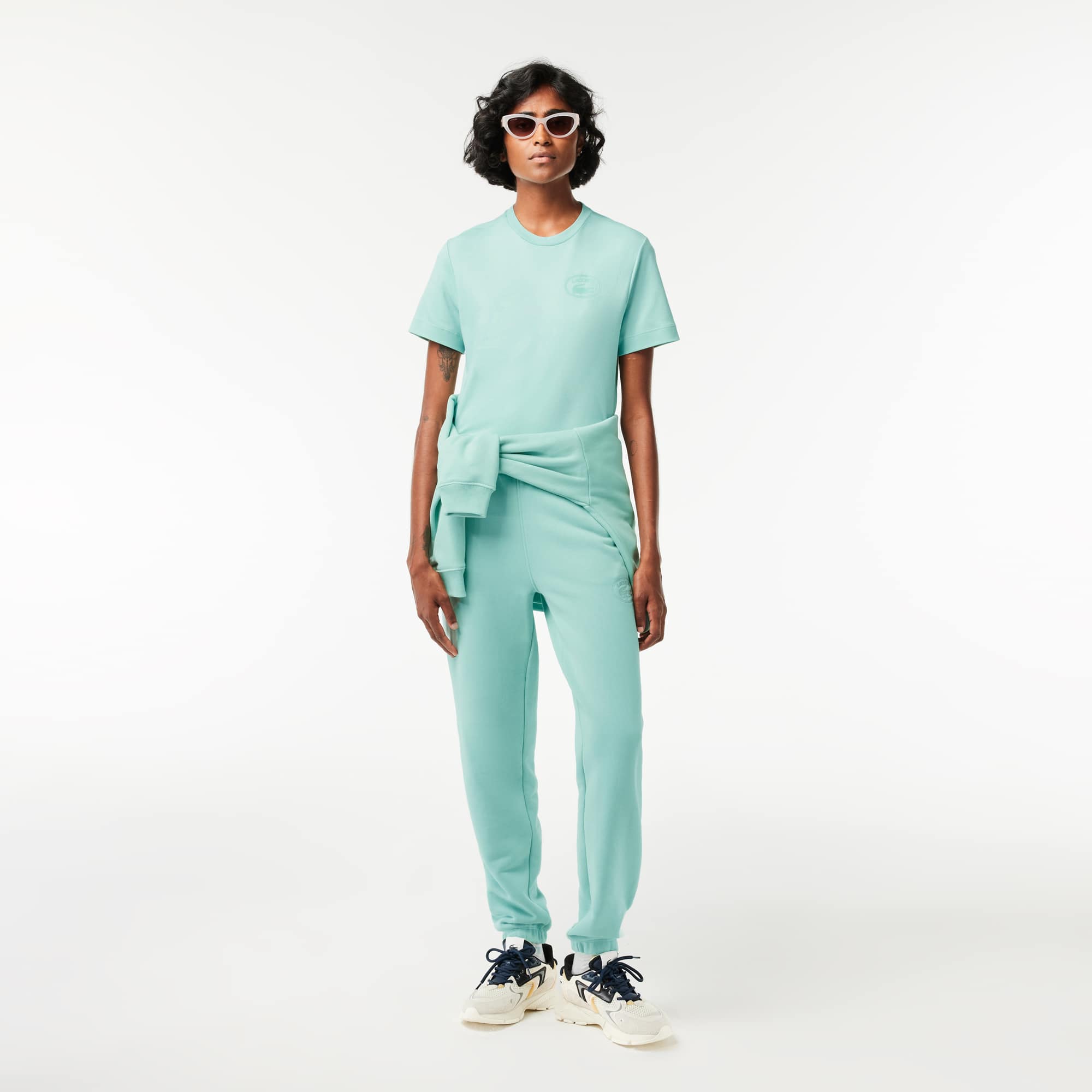 T-shirt regular fit avec imprimé signature T-Shirts - Vert - Lacoste - Femme