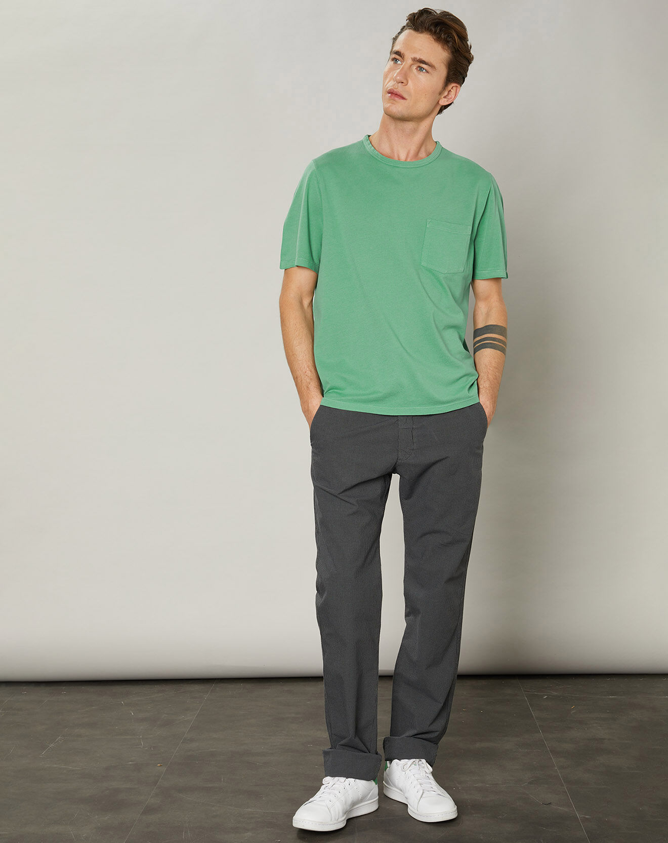 Hartford T-Shirt piqué Pocket kelly