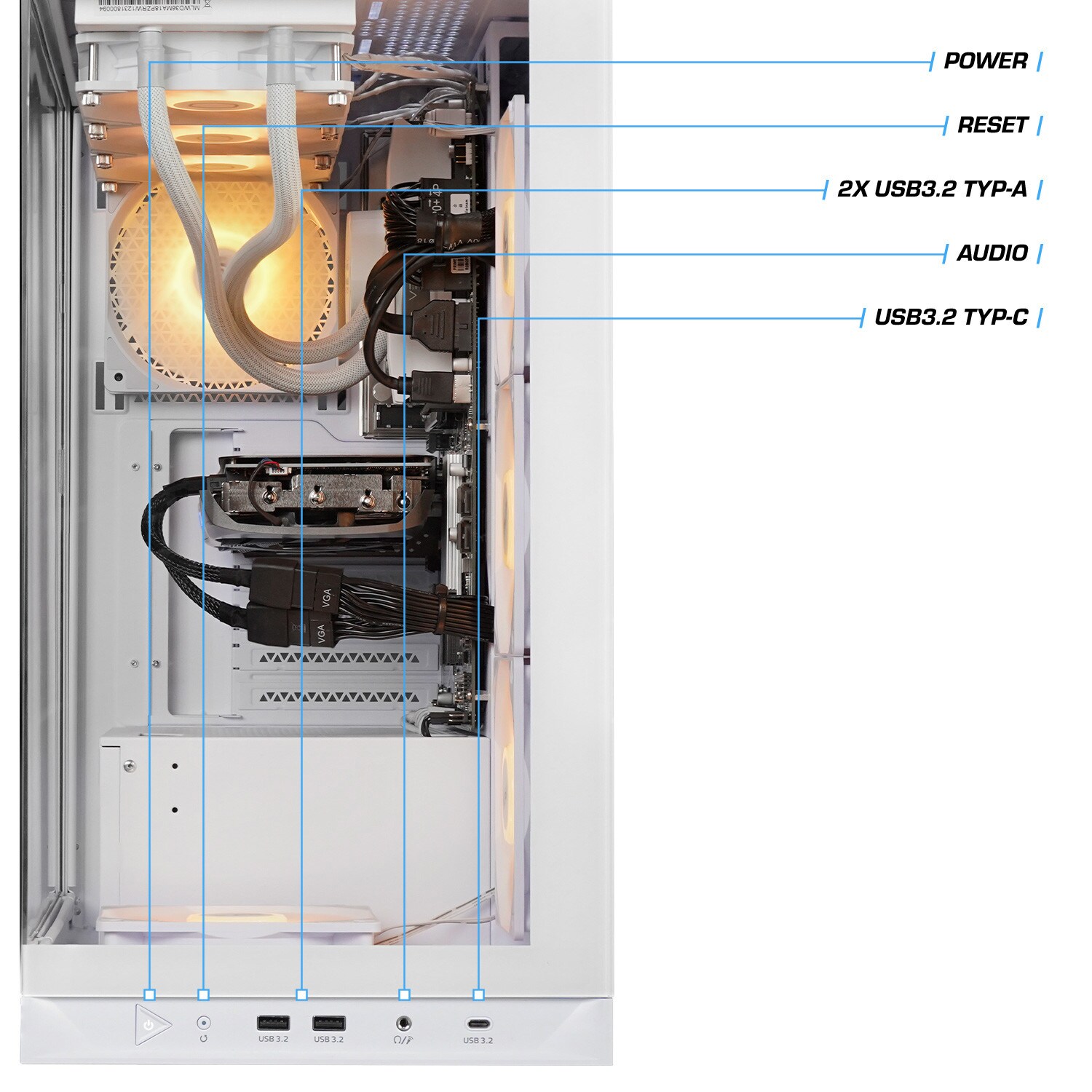 Gaming PC Invader 12 Intel Core i9-12900KF, 64GB DDR4, NVIDIA RTX 4070 Super 12 GB, 2TB SSD, Windows 11
