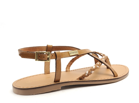 Les tropeziennes nu pieds plats femme chou f marron