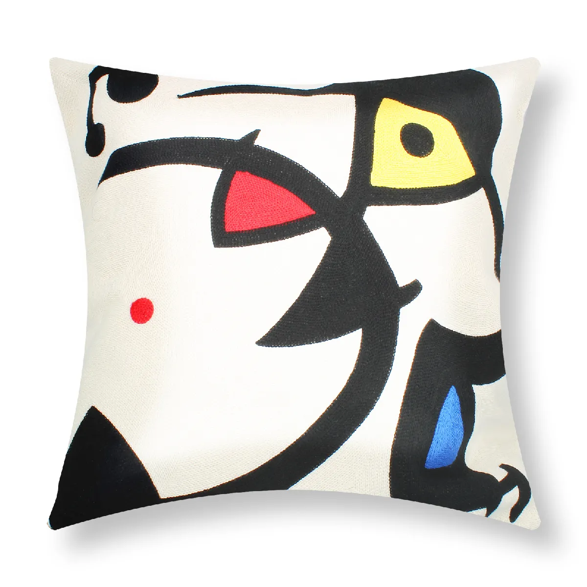 Lot de 2 Housses de Coussin AVIZAR - Brodées Art Prismus