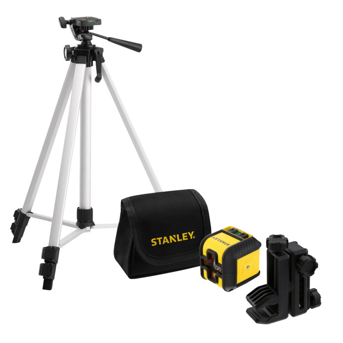 Stanley Cubix grøn krydslinjelaser 16 meter