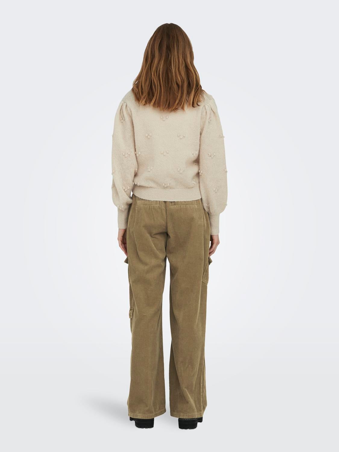 JDYSIGRID Strickjacke Cement