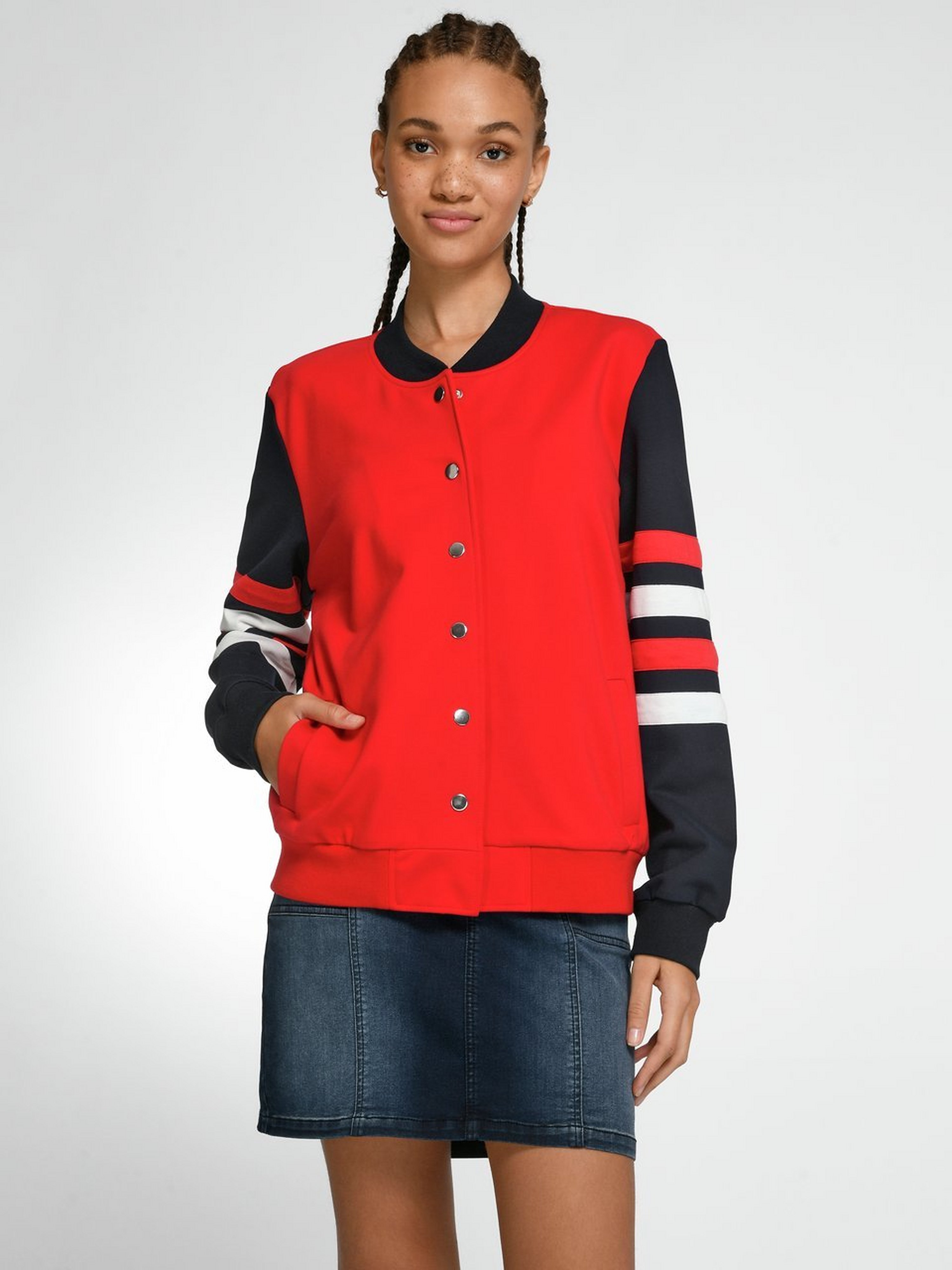 Jersey-Blouson