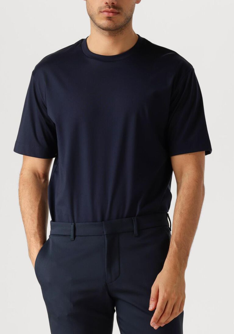 blauwe desoto luxury t-shirt luxury two ply t-shirt 1/2