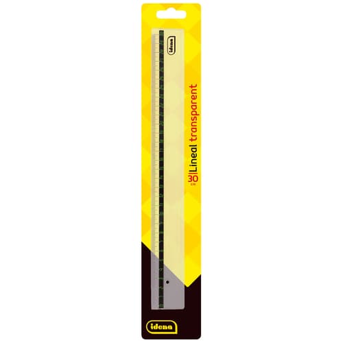 Idena Lineal transparent 30cm