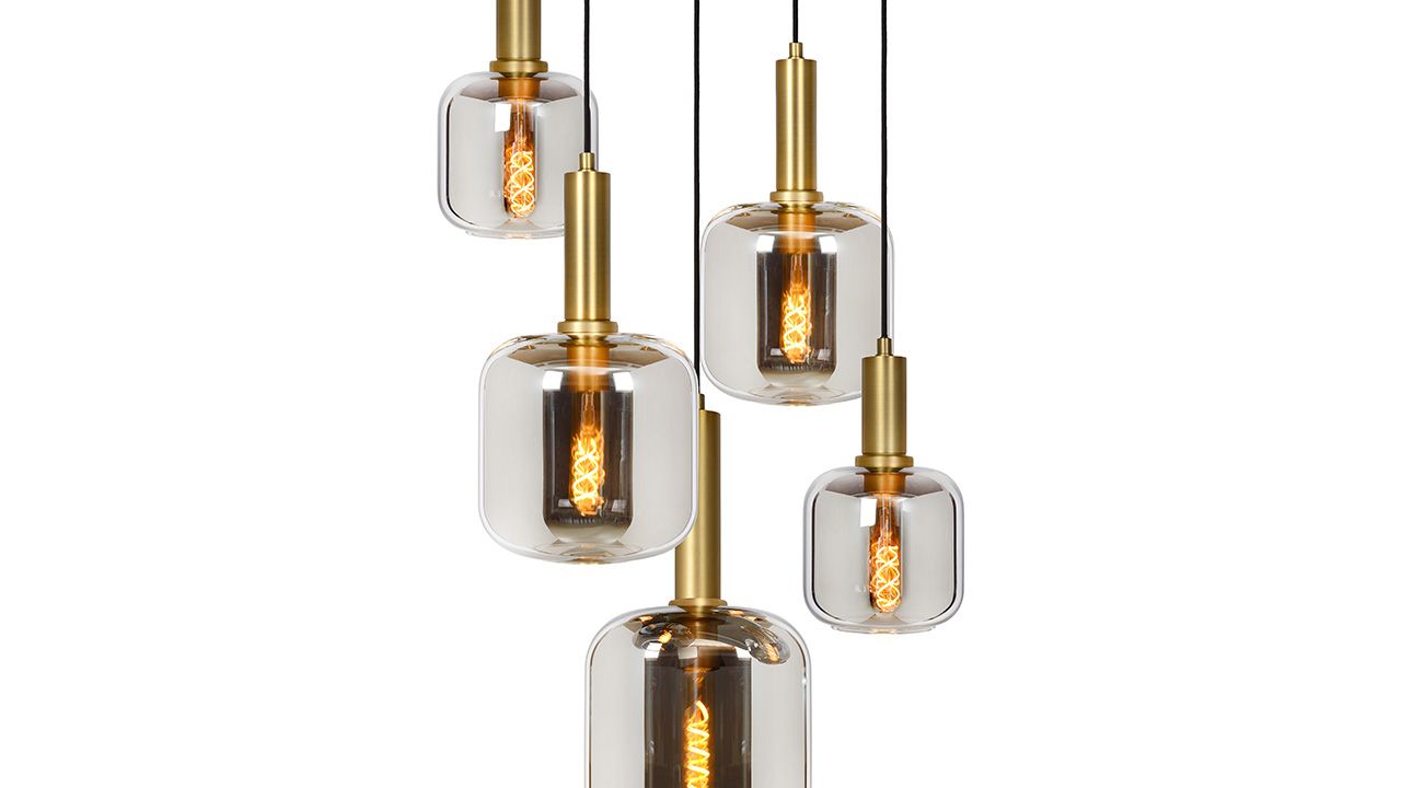 Hanglamp 5-lichts Joanet B66 x D66 cm