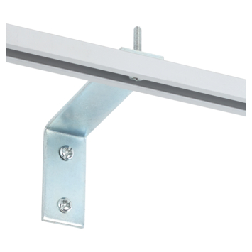 Intensions 7 cm wandsteun gordijnrail Basic 2 stuks