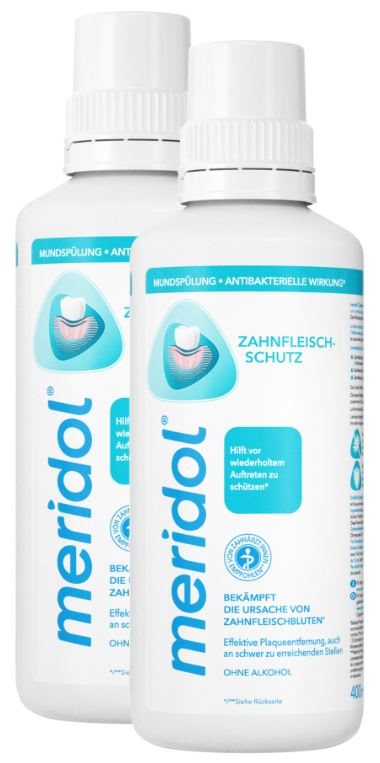 meridol Mundspülung Duo Fl 400 ml