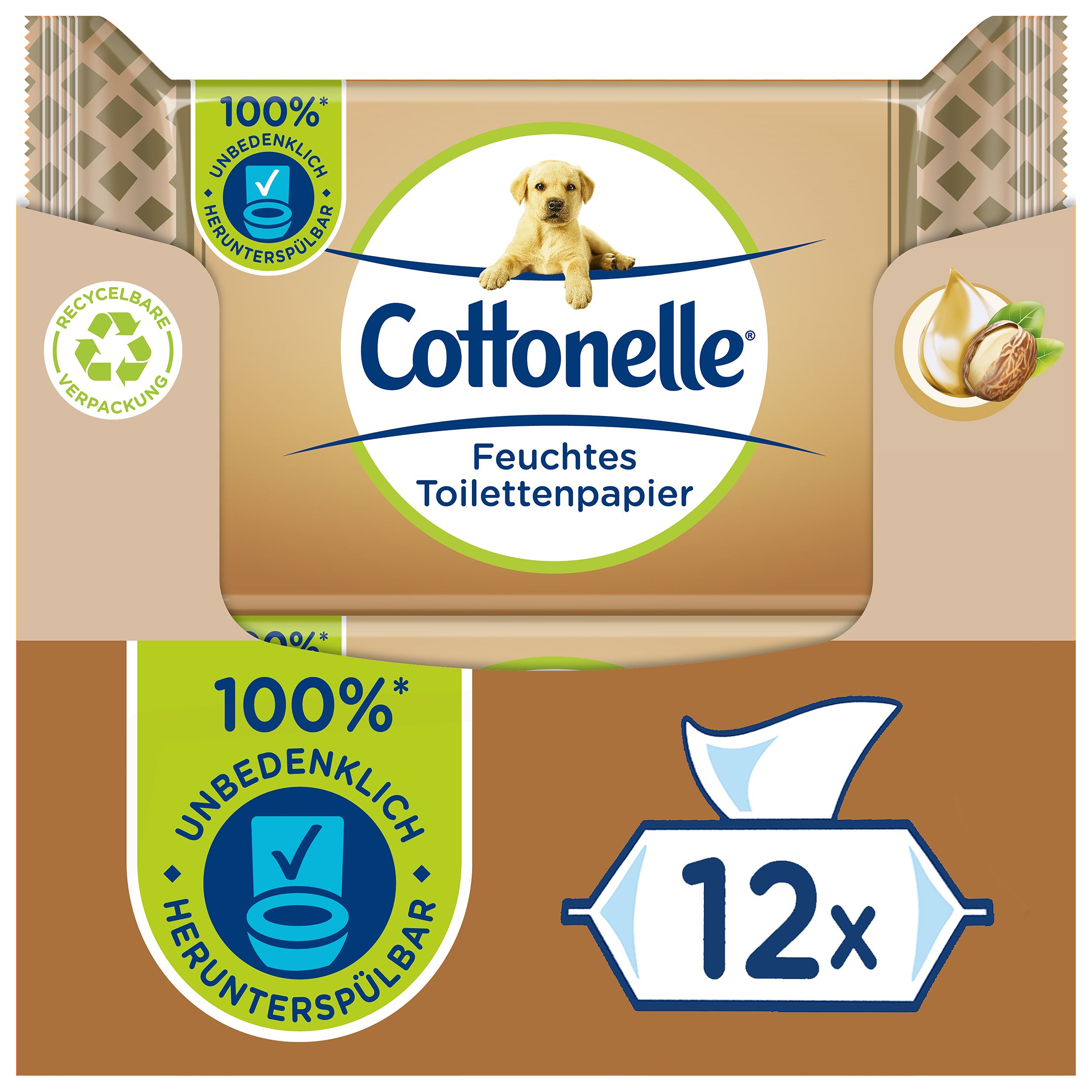 Cottonelle Feuchtes Toilettenpapier Mein Spa Kaschmir & Shea Butter