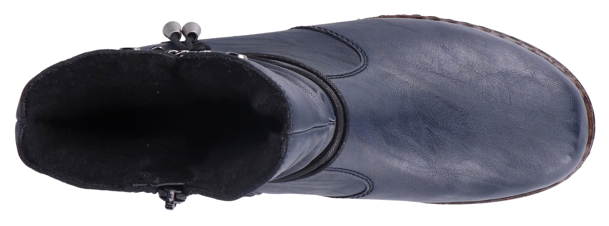 Rieker Winterstiefelette  mit gerafftem Schaft