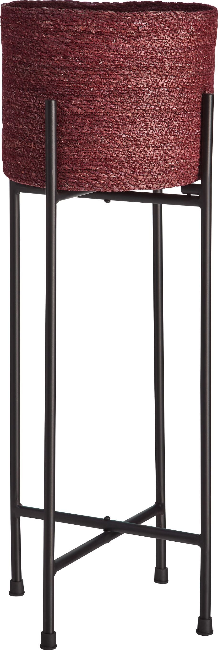 TRAVIS Pflanzenständer - Schwarz / H: 60.5 cm