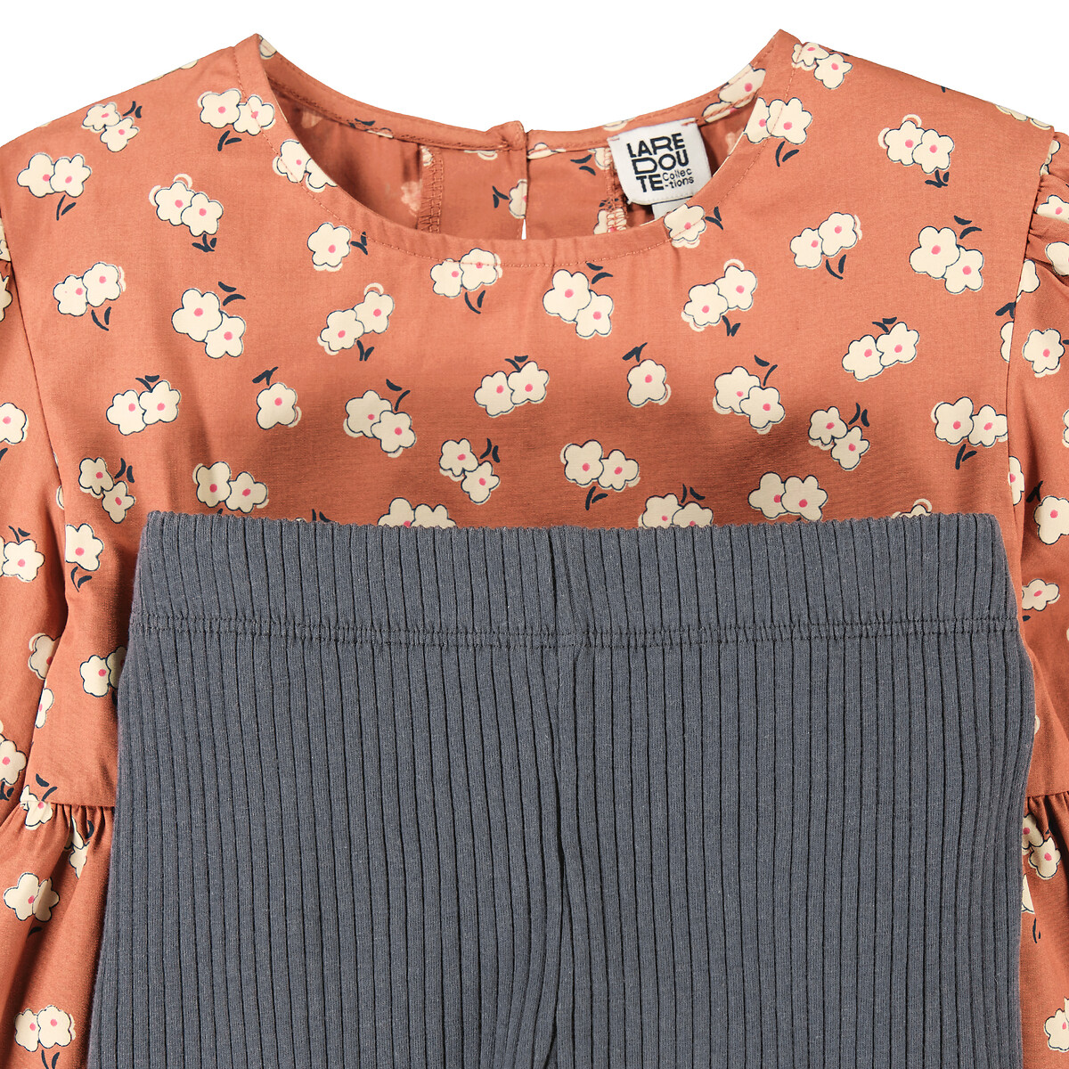 COLEÇÃO LA REDOUTE<br>Conjunto de 2 peças, blusa e leggings