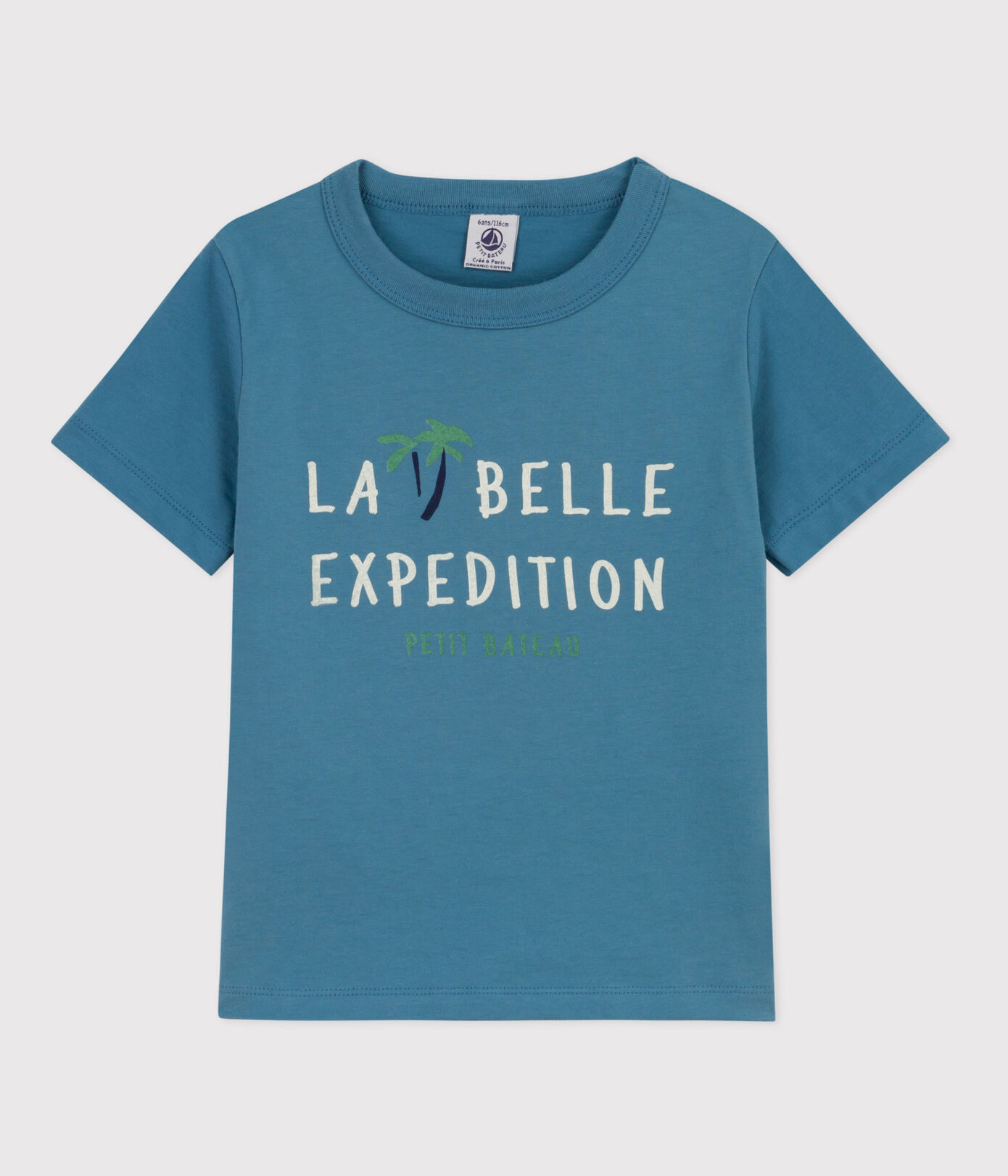 Tee-shirt manches courtes en coton enfant garçon