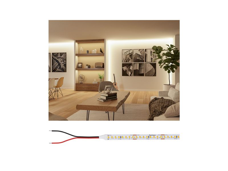 Paulmann Pro LED Strip Silver P150 830 5m 50W 160LEDs/m 300 Der professionelle 24 V ProStrip Silver P150 mit einer Länge von 5 m