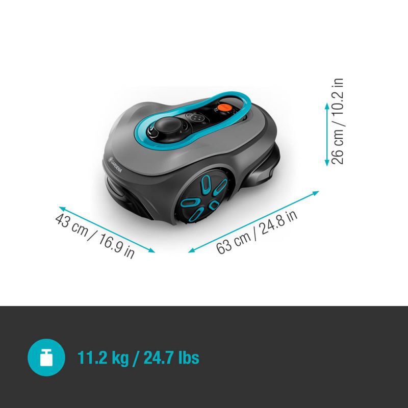 Gardena SILENO free 600 - Robotmaaier - 600 m2