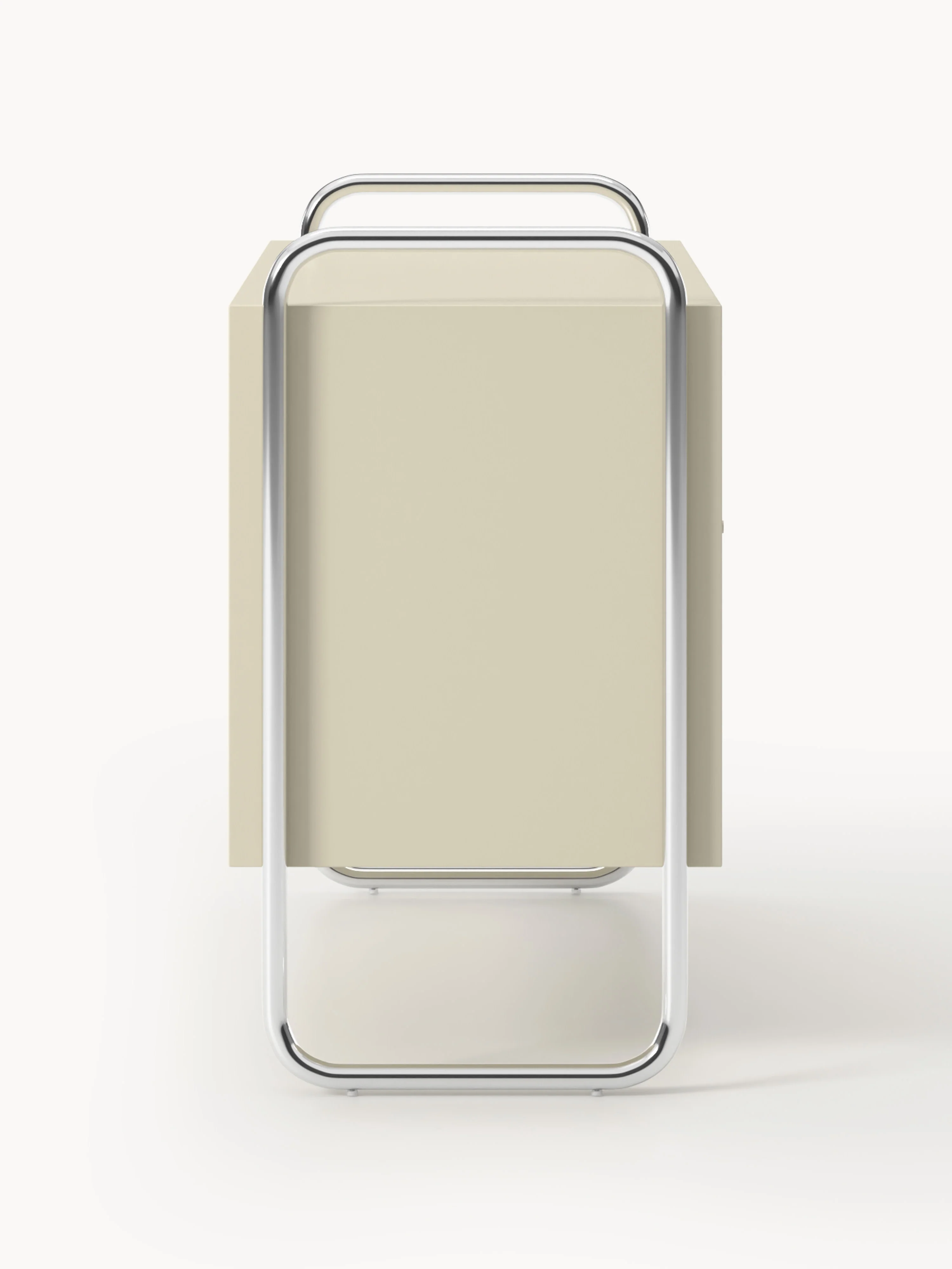 Metalen dressoir Robyn met glazen front