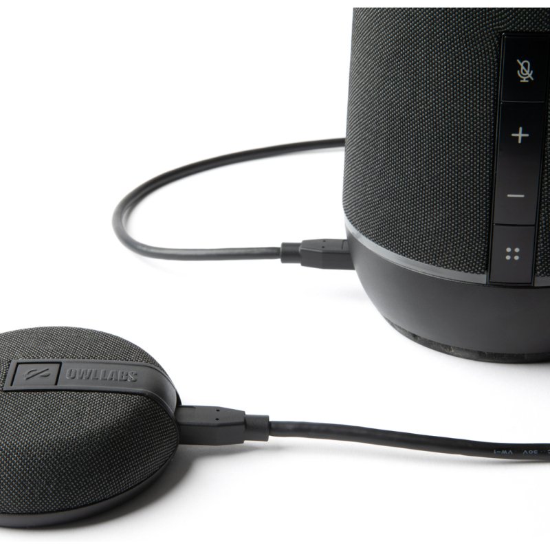 Owl Labs Expansion Mic pour Meeting Owl 3 : étendez la portée audio de plus de 2,4 m dans les grands espaces.