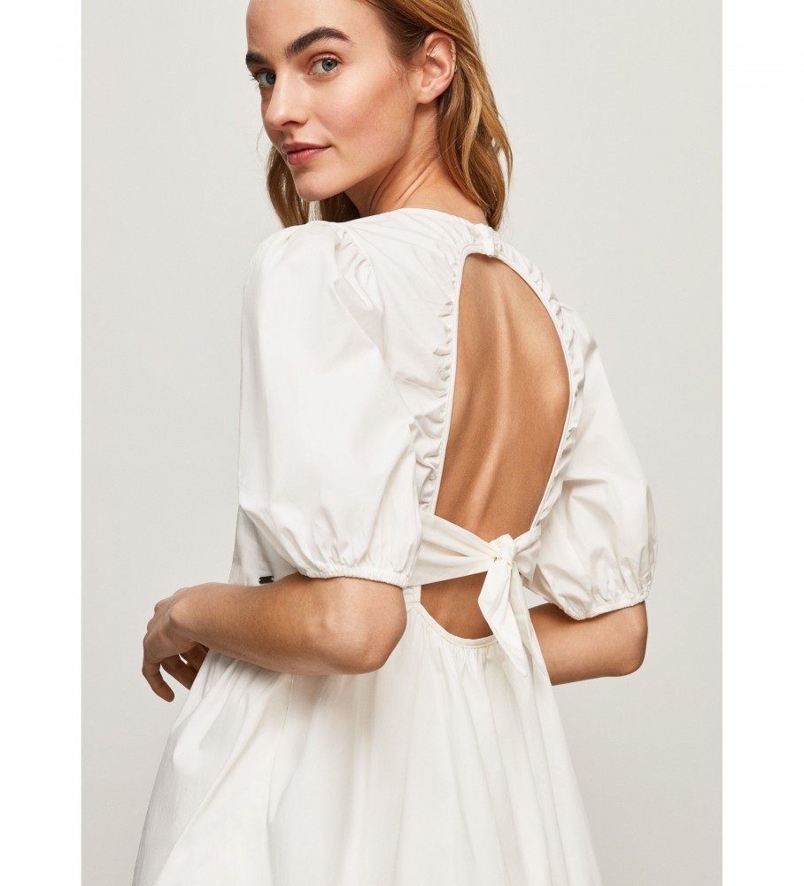Vestido branco Bella da Pepe Jeans