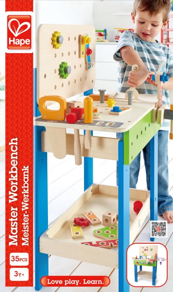 Hape Meister-Werkbank, Spielzeug