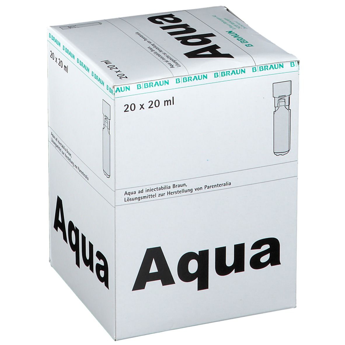 Aqua ad Injektabilia Mini-Plasco connect Ampullen
