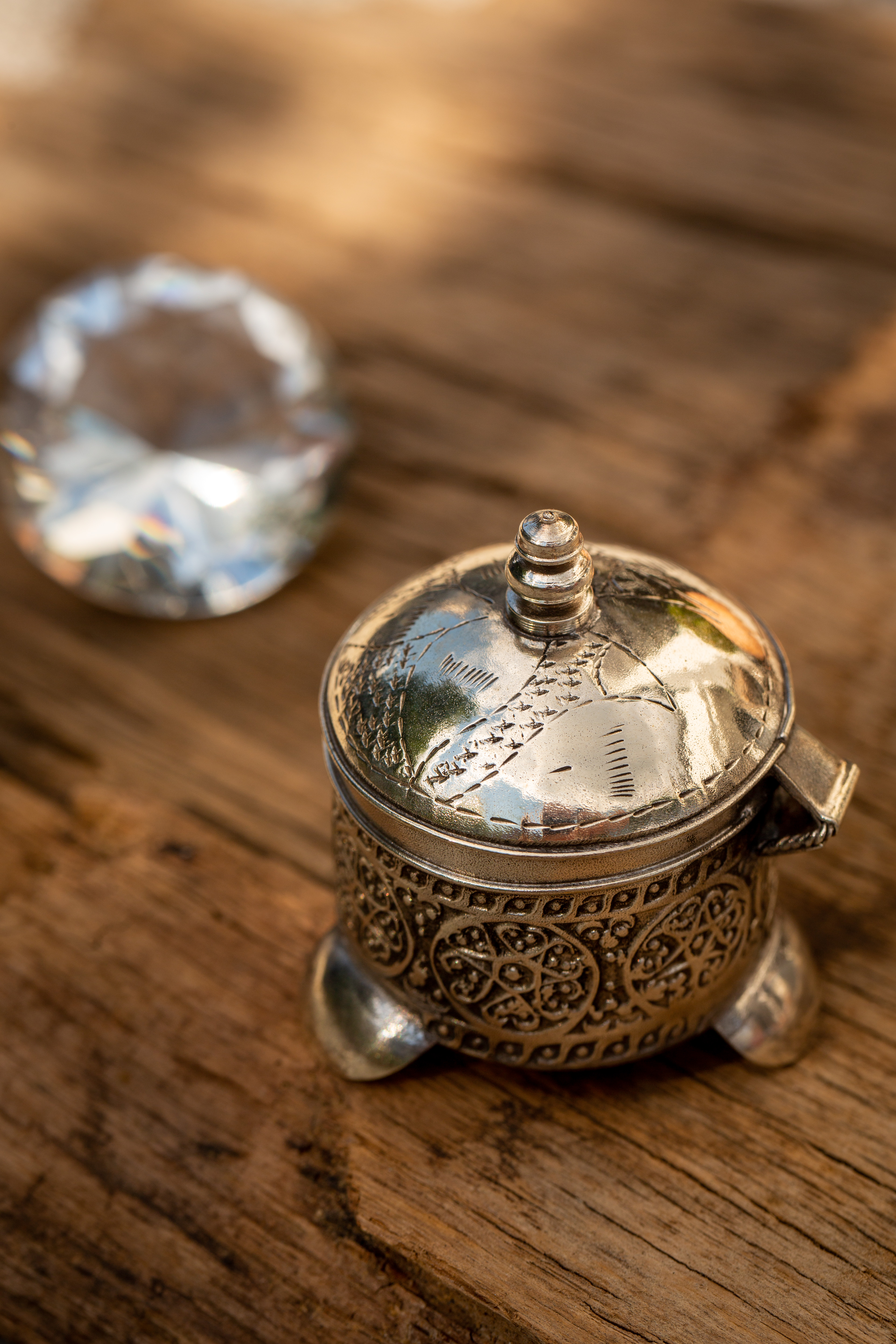 Pillendose/Schmuckdose 'Scheherazade', handgefertigt von fischer's lagerhaus